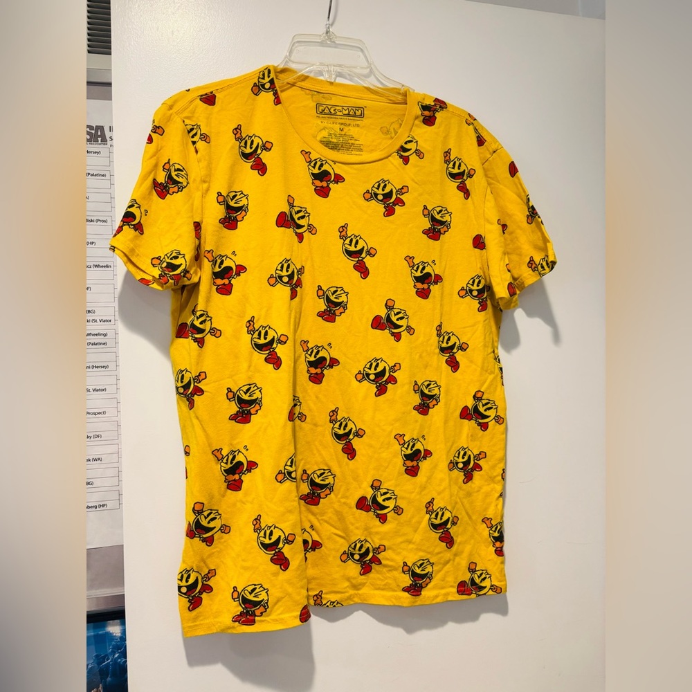 Pac-Man Yellow Graphic Tee
